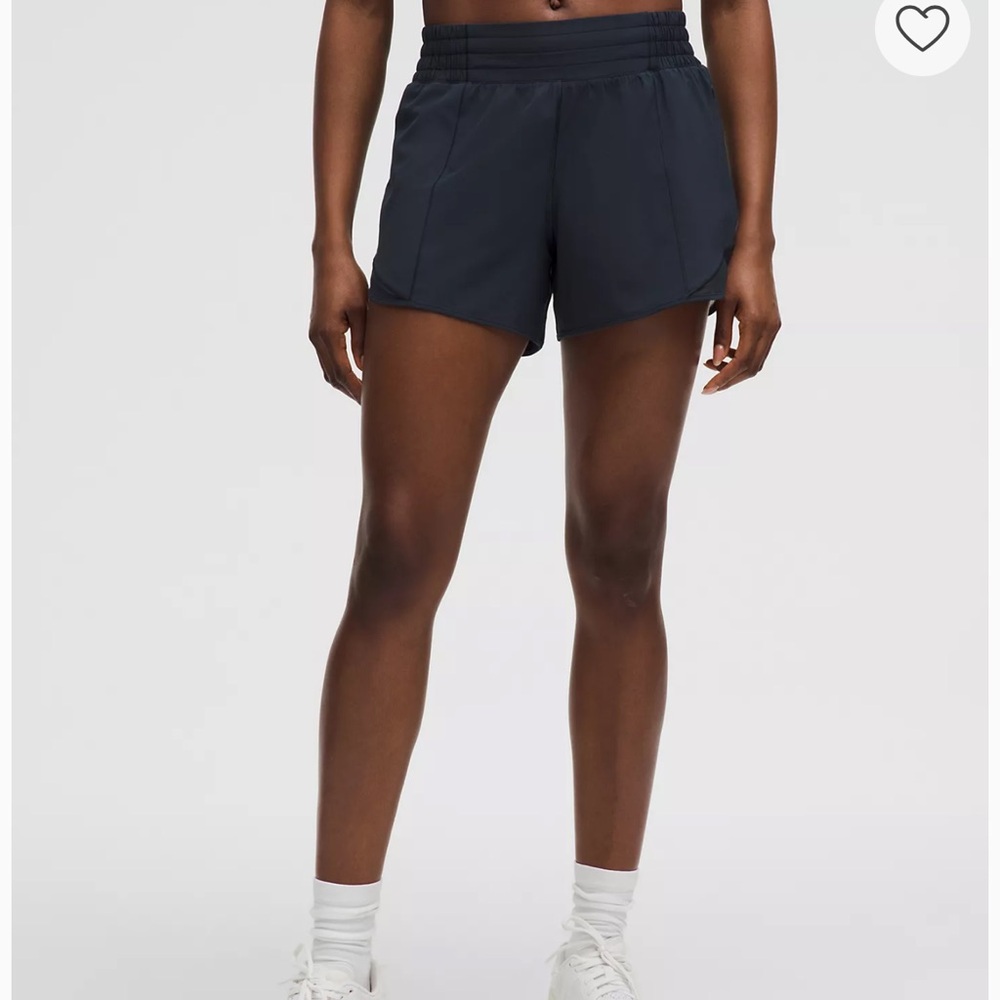 Women’s Hotty Navy Hot High-Rise Lined Short 4"